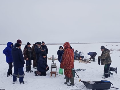 В Кургане состоялось соревнование по зимней рыбалке