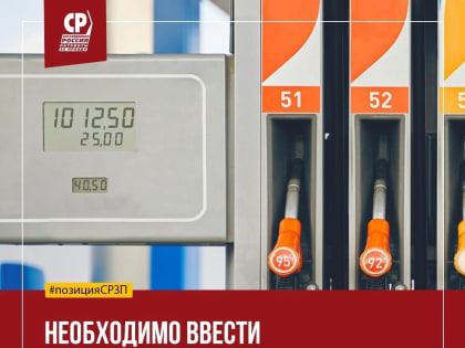 Необходимо ввести государственное регулирование стоимости топлива в стране