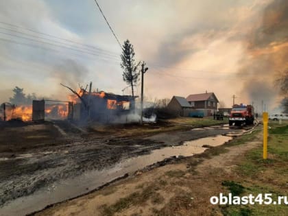 В Курганской области из-за пожаров возбудили уголовное дело о халатности