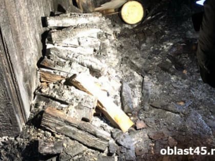 В Курганской области нашли сгоревшего в собственном доме сельчанина