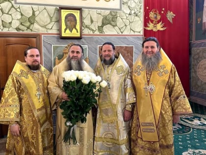 Митрополит Даниил поздравил Нижегородского архипастыря с 20-летием хиротонии