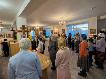 В храме Кургана прошла гимназическая Литургия