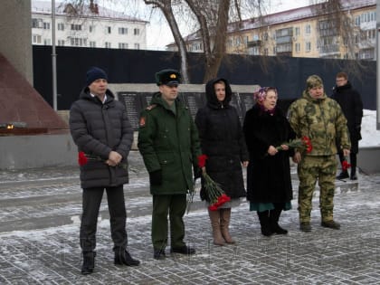Курганцы отдали дань памяти погибшим в Чеченской республике