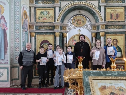 В частоозерском храме Рождества Христова прошли Первые Святочные игры