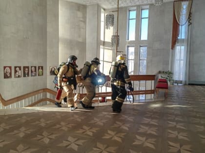 В курганской филармонии произошел «пожар»