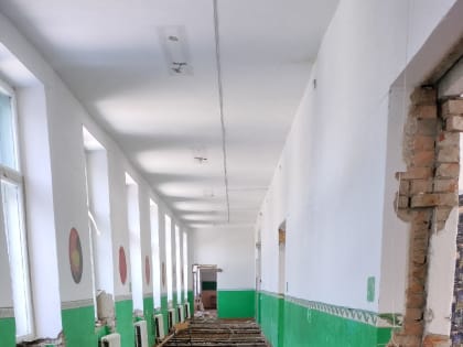 В  Советском дождались ремонта школы