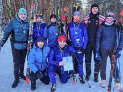 Курганские пожарные одержали победу в лыжных гонках