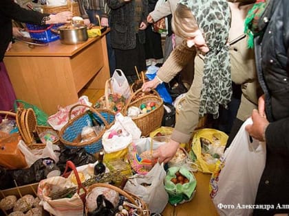 В Кургане куличи будут освящаться только в храмах