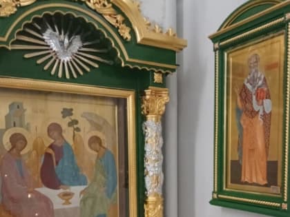 В курганском соборе есть икона святого, чья память совершается в День защитников Отечества