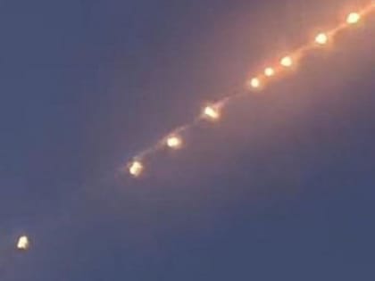 На границе с Россией китайцы сняли на видео НЛО