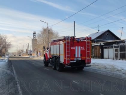 Курганцам напоминают о правилах пожарной безопасности в новогодние праздники