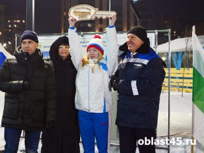 В Кургане новый стадион превратился в зону для отдыха и спорта