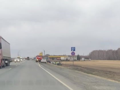 На курганской трассе два «Киа» занесло в кювет