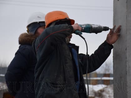 В Кургане забили первую сваю нового производственного цеха индустриального парка «Стальмонтаж»