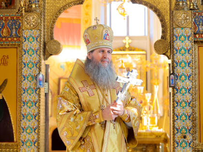 Митрополит Даниил: «Мы должны, как Лазарь, каяться, просить у Бога милости и идти за Ним!»