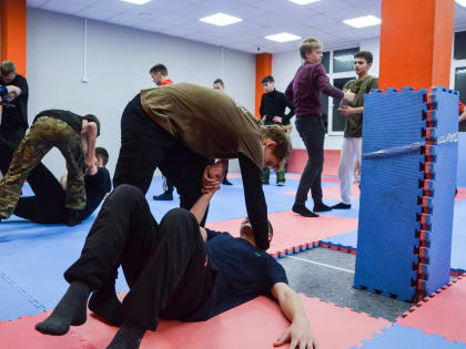 В Чумляке прошёл смотр-конкурс местных отделений ВВПОД ЮНАРМИЯ