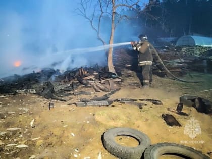 В Курганской области 3 из 9 пожаров локализованы