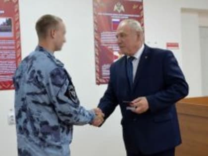 «Боевое братство» вручило награды росгвардейцам — участникам СВО