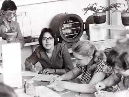 Из династии педагогов. Баитова Ольга Тимофеевна – заведующая Иковским филиалом вечерней школы