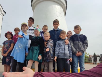 На территории Рождественского храма в Частоозерье прошёл фото-квест для детей