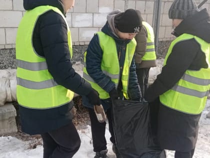 Трудовые отряды первой смены работали на уборке общественных территорий