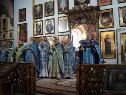Во Введенском храме отметили престольный праздник одного из приделов