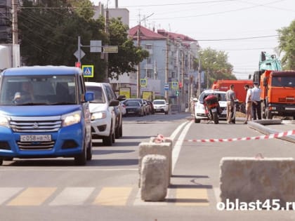 Водители в Кургане оправдывают свои нарушения ПДД ремонтом дороги
