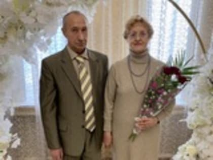 Сапфировый юбилей свадьбы супругов Абабковых