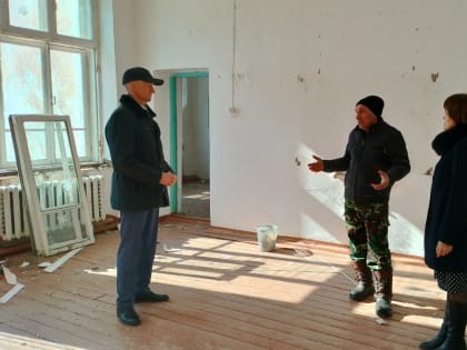 В Березовской школе идет капитальный ремонт