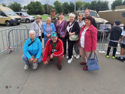 Выставка трофейной военной техники НАТО в Кургане