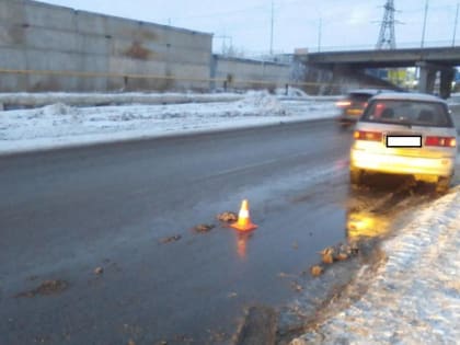В Кургане водитель иномарки сбил бегущего пешехода