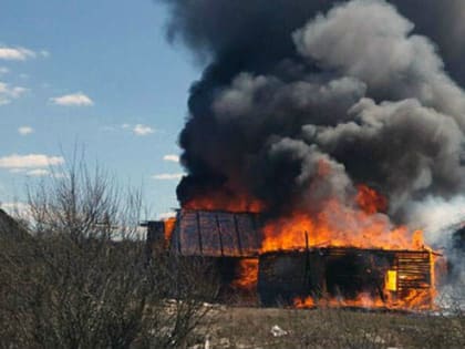 В Курганской области во время пожара погибла пожилая женщина