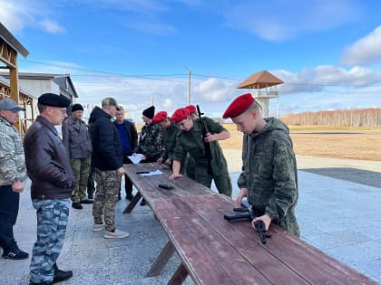 В Курганской области прошло Юнармейское многоборье