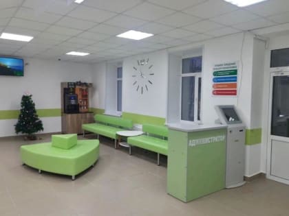 В первой курганской поликлинике сделали холл за два миллиона