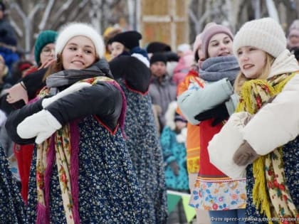 В Центральном парке культуры и отдыха прошли «Проводы русской зимы»