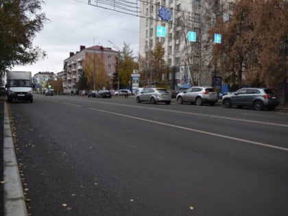 Новые дороги в областном центре