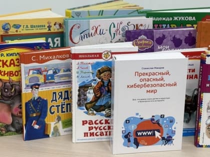 Книги по кибербезопасности, сказки, рассказы и обучающие пособия получила библиотека Житниковского детского дома