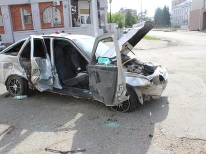 В центре Кургана в ДТП пострадали пять человек, в том числе двое детей