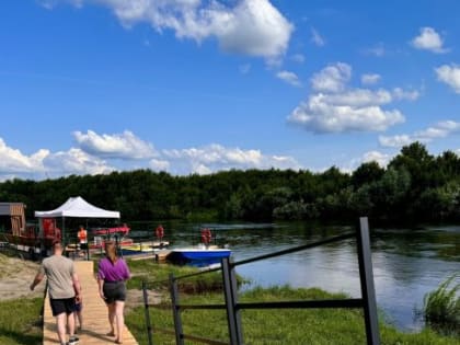 В Шадринске можно прокатиться на катамаране по Исети