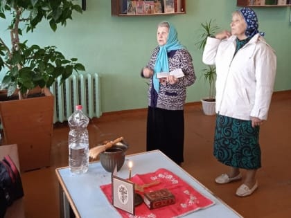 В Курганской психоневрологической больнице помолились о недужных