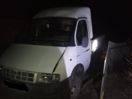В Курганской области мужчина неудачно покатался на чужой «газели»