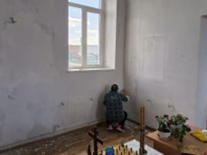 В селе Мокроусово ремонтируют храм Покрова Пресвятой Богородицы