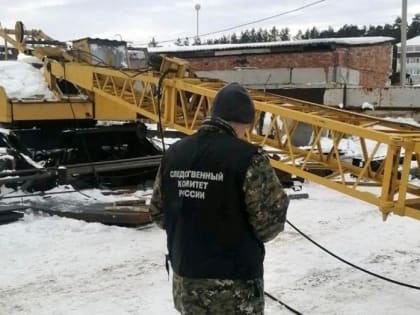 В Курганской области на мужчину упала стрела крана