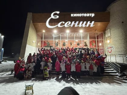 В Частоозерье Новый год встретили традиционным забегом от храма до кинотеатра