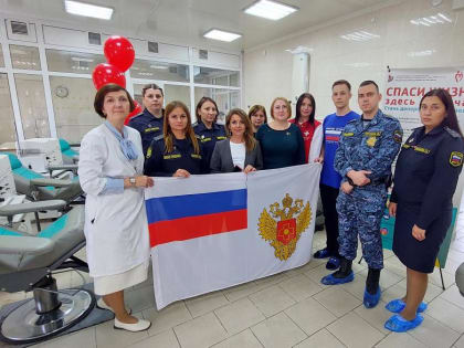 Курганские приставы присоединились к всероссийскому марафону донорства