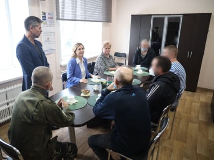 Наталья Кирилова встретилась с участниками СВО в госпитале для ветеранов войн
