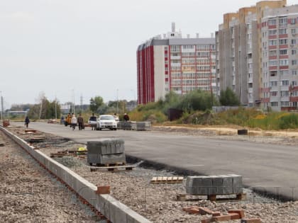 Работы по ремонту и строительству в Кургане продолжаются