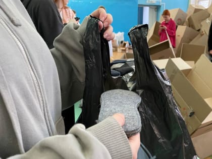 Зауральским военнослужащим отправили гуманитарную помощь