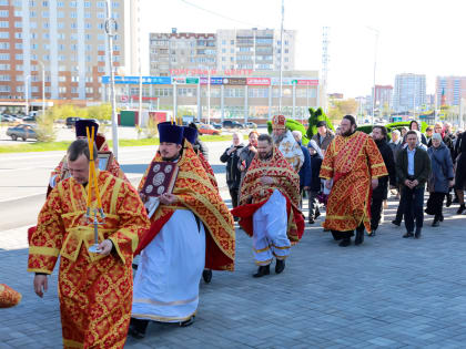 В последний день Светлой седмицы митрополит Даниил совершил Литургию в Троицком соборе