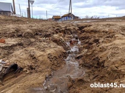 В Кетовском округе вода дошла до села Бараба